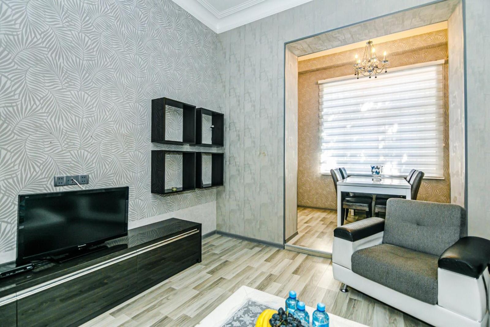 Azneft Square Deluxe Apartment Baku Luaran gambar