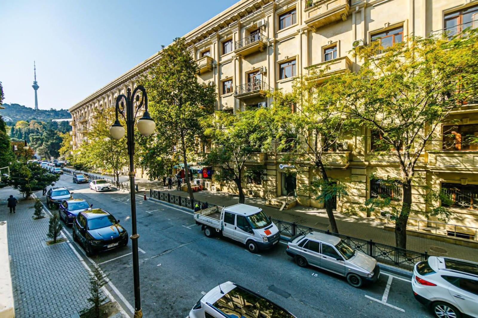 Azneft Square Deluxe Apartment Baku Luaran gambar