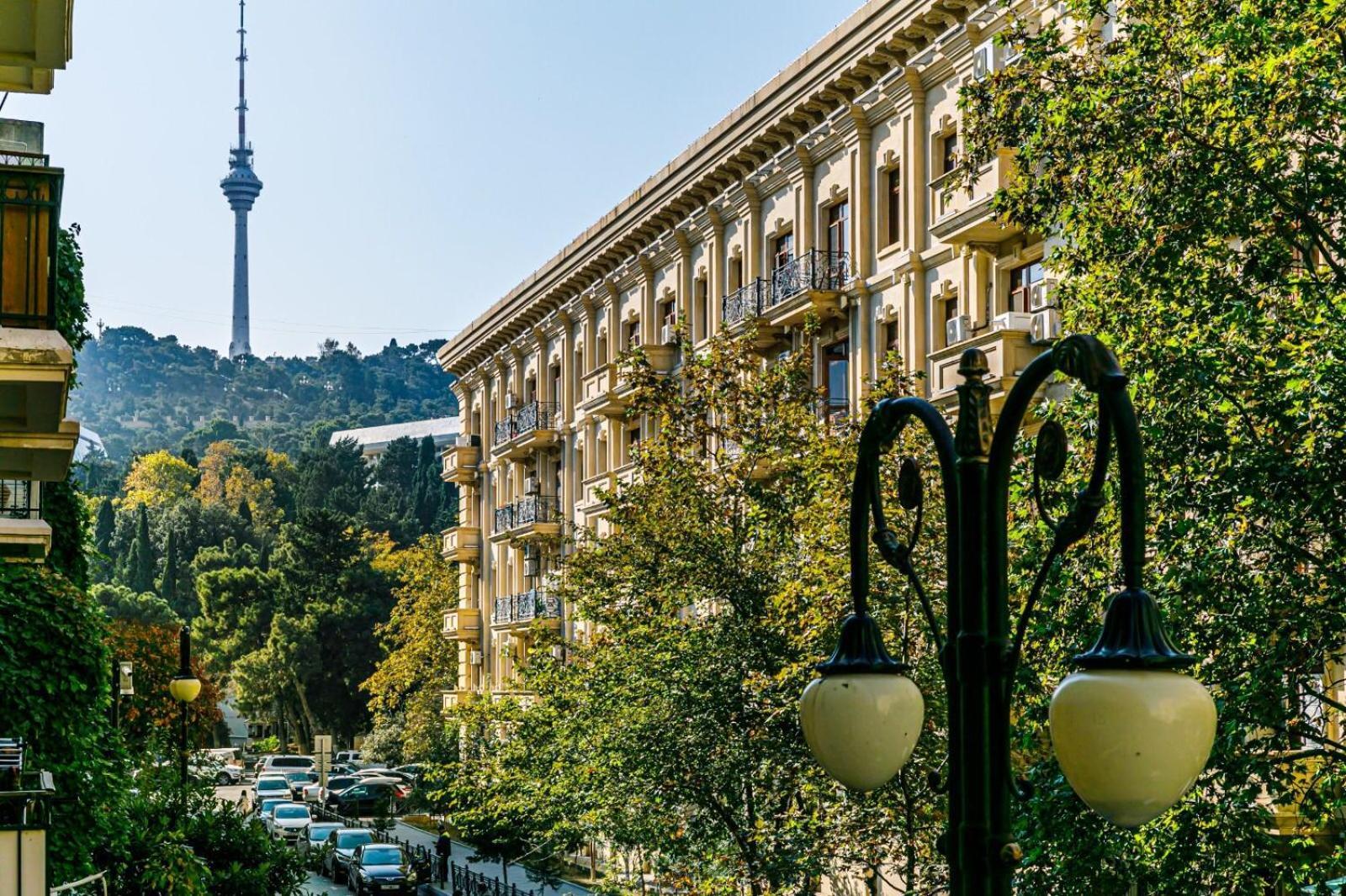 Azneft Square Deluxe Apartment Baku Luaran gambar