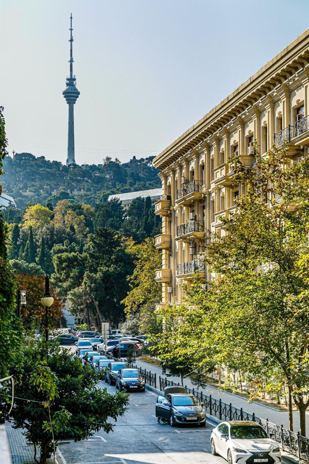 Azneft Square Deluxe Apartment Baku Luaran gambar